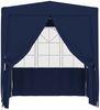 vidaXL Profi-Partyzelt mit Seitenwänden, PE / Stahl blau 2,5 x 2,5 m, 90 g/m² Bild 3