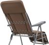 vidaXL Klappbare Gartenstühle mit Auflagen 2 Stk. Braun 44321 Bild 5