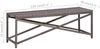 vidaXL Gartenbank 120 cm Poly Rattan Grau 46211 Bild 5