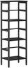 vidaXL Bücherregal Schwarz Eichen-Optik 40 x 29,5 x 115 cm 883904 Bild 2