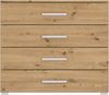 rauch Schubkastenkommode Sideboard Kommode Schubkastenkommode KOLUNA mit Dekorfront (Breite 80 cm), vier große und geräumige Schubladen mit viel Stauraum MADE IN GERMANY Bild 4