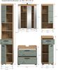Xonox Scout Badkombination (B/H/T: 164x191x34 cm) in Salbei und Artisan Eiche Nachbildung Bild 4