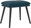 vidaXL Fußhocker Blau 45 x 29,5 x 39 cm Samt [341514] Bild 2