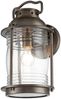 LED Industrial Wandlaterne für Innen & Außen, Bronze Höhe 40cm Bild 2
