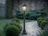 LED Wegeleuchte im Landhausstil, Gartenlaterne Grün, Höhe 118cm Bild 5