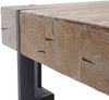 Couchtisch HWC-A15, Tanne Holz rustikal massiv ~ naturfarben 60x60 cm Bild 4
