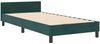 vidaXL Boxspringbett mit Kopfteil Dunkelgrün 100 x 200 cm Samt 3344858 Bild 4