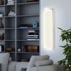 LED Wandleuchte, Chrom, Glas, 43 cm Bild 2