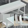 Sitzbank und Stuhl Grand Weiß 85 x 46.5 cm 3-teiliges Set Vicco Bild 5