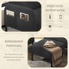 LVHOM Cord 3er-Set 2-Sitzer+Sessel+Hocker, Flexibel für Wohnzimmer Ecksofa mit Seitentaschen, Sitzgruppe Grau Bild 4