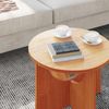 vidaXL Couchtisch Wachsbraun 50 x 50 x 35 cm Massivholz Kiefer 873531 Bild 5