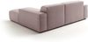 KAWOLA Sofa RANI Ecksofa Feincord rosa Recamiere rechts 71 x 189 x 228 cm Bild 5