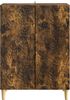 vidaXL Sideboard Geräucherte Eiche 66 x 34,5 x 90 cm Holzwerkstoff 895050 Bild 3