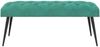 vidaXL Bank mit Knopfheftung Türkis 110 x 40 x 46 cm Samt 42038581 Bild 4