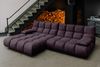 KAWOLA Sofa VIVIEN Ecksofa Velvet purple Longchair links 85 x 178 x 290 cm Bild 4