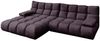 KAWOLA Sofa VIVIEN Ecksofa Velvet purple Longchair links 85 x 178 x 290 cm Bild 3