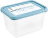 keeeper Tiefkühldosenset 2-teilig, Wiederbeschreibbarer Deckel, 2 x 2 l, 20,5 x 15,5 x 10,5 cm, Mia Magic Ice, Nordic Blue Bild 2