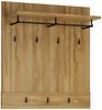 Garderoben-Set >Cortina< (2-teilig) Grandson Eiche - 93x195x38 (BxHxT) Bild 4