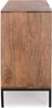 Sideboard Aidinka aus Mangoholz, handgefertigte Schnitzereien, Retro Chic, braun, 145 cm Bild 3