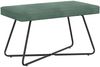 vidaXL Bank Uni Meergrün 80 x 40 x 45 cm Samt 42038340 Bild 2