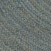 vidaXL Teppich Handgefertigt Jute Rund 120 cm Olivgrün 133669 Bild 5