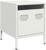 vidaXL Nachttisch Weiß 35x39x43,5 cm Stahl 851254 Bild 2