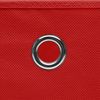 vidaXL Aufbewahrungsboxen mit Deckeln 10 Stk. Rot 32x32x32 cm Stoff 288364 Bild 5