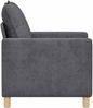 vidaXL Sofa Dunkelgrau 76 x 81 x 87,5 cm Polyester 42028779 Bild 4