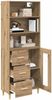 vidaXL Highboard Artisan-Eiche 69,5 x 34 x 180 cm Holzwerkstoff 3415984 Bild 3