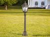 Antike LED Wegeleuchte Aluminium Bronzefarbig, Höhe 110cm Bild 5