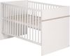 roba Kindermöbelset 'Moritz' 2-teilig - Kinderbett 70 x 140 cm - Wickelkommode schmal - Weiß / Luna Elm Bild 2