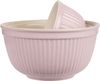 3er Schüssel Set Schüsselsatz Keramik Mynte English Rose Rosa 2074-07 Ib Laursen Bild 5