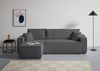 OTTO home Ecksofa CASSI L-Form, 241cm - OTTO. Verlässliche Qualität, Schlaffunktion (133/200), Bettkasten, Tonnentaschen-Federkern, Cord Bild 2