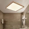 LED Deckenleuchte, Holzoptik, IP44, 3 Lichtstufen, 29x29 cm Bild 2