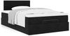 vidaXL Ottoman-Bett mit Matratze Schwarz 120x190 cm Samt 3311761 Bild 4