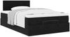 vidaXL Ottoman-Bett mit Matratze Schwarz 120x190 cm Samt 3311761 Bild 5