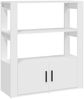 vidaXL Sideboard Weiß 80x30x90 cm Holzwerkstoff 819460 Bild 2