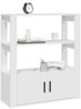 vidaXL Sideboard Weiß 80x30x90 cm Holzwerkstoff 819460 Bild 4