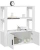 vidaXL Sideboard Weiß 80x30x90 cm Holzwerkstoff 819460 Bild 5