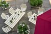 Vapio Outdoortisch Aluminium 90x90x74 cm Beere Bild 2