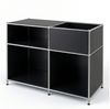 Floordirekt Sideboard Metall Concept Epure MK-030 Metallregal Stauraumfach, 3 Ablagen, B88×T40×H65 cm Bild 1