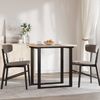 vidaXL Tischplatte 80x50x2,5 cm Rechteckig Massivholz Kiefer 847427 Bild 3