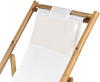 Gartenliege Holz Helles Beige ATRANI Bild 5