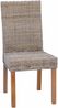 vidaXL Esszimmerstuhl 2 pcs Kubu-Rattan und Massivholz aus Mahagoni 42012420 Bild 4