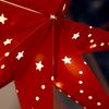 LED Weihnachtsstern, Papier rot, 70 cm REDSTAR Bild 3