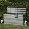 vidaXL Gartenbox Grau 117×45×56 cm 43709 Bild 3