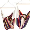 XXL Hängesessel Relaxsessel 185x130cm bis 150kg Regenbogenfarben Bild 2