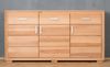 Sideboard Anrichte Genf 3-türig Kernbuche Massivholz geölt Bild 3