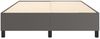 vidaXL Boxspringbettgestell Grau 140x190 cm Kunstleder 3121045 Bild 5