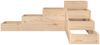 vidaXL Garten-Pflanzgefäß 4-stufig 106x104,5x36 cm Massivholz Kiefer 825324 Bild 4